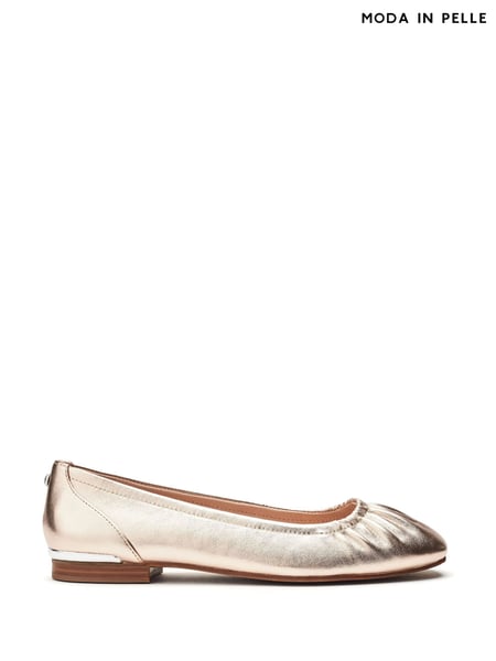 Moda in Pelle FREESIA ELASTICATED LEATHER BALLET FLAT SHOE (F76916) | € 108