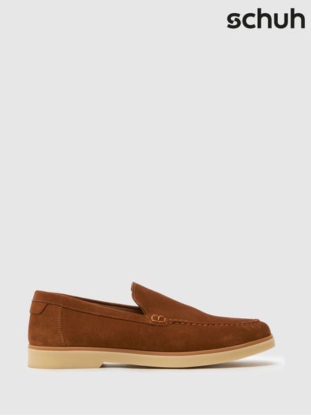 Schuh Blue EC Riggs Suede Loafers (F77516) | € 86
