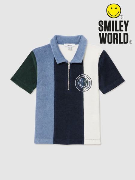 Reiss Blue 13-14 yrs SmileyWorld | Reiss Towel Polo Shirt (F81863) | € 66