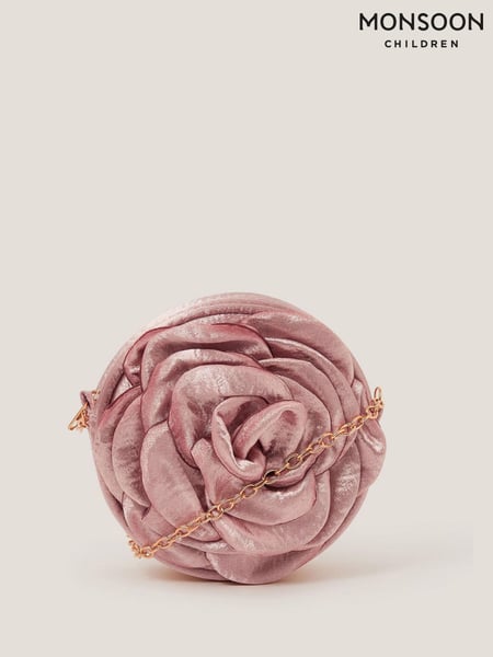 Monsoon Pink 3D Rose Flower Bag (F82917) | € 25