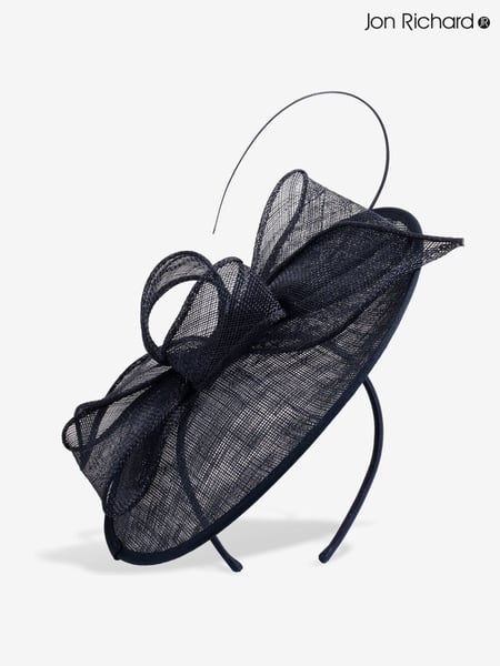 Jon Richard Blue Navy Woven Bow Fascinator (F84027) | € 70