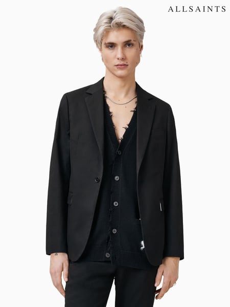 AllSaints Black Odin Blazer (F87664) | € 544