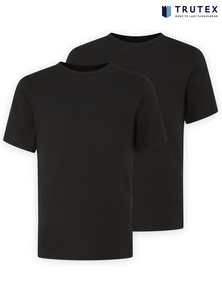 Trutex Basics 100% Cotton T-Shirts 2 Pack (F87730) | € 25 - € 28