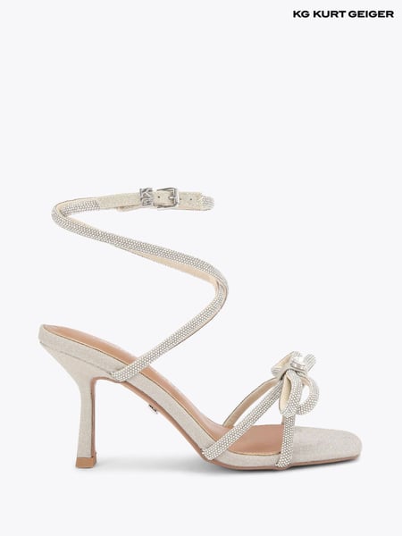 KG Kurt Geiger Silver Avery Sandals (F87884) | € 201