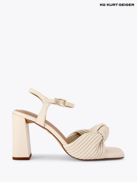 KG Kurt Geiger Cream Signet Sandals (F88073) | € 186