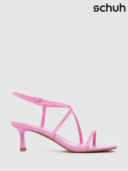 Schuh Pink Serenity Kitten Heel Sandals (F91210) | € 50