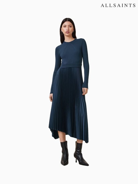 AllSaints Blue Fay Dress (F91593) | € 342