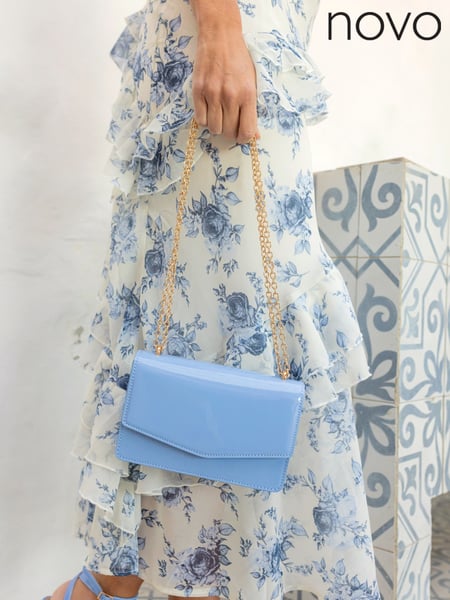 Novo Blue Arianna Chain Shoulder Bag (F92025) | € 53