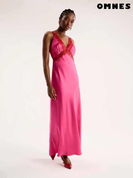 Omnes Pink Aurelia Lace Dress (F95375) | € 139