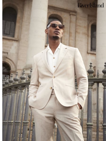 River Island Cream Suit Jacket (F96326) | € 140