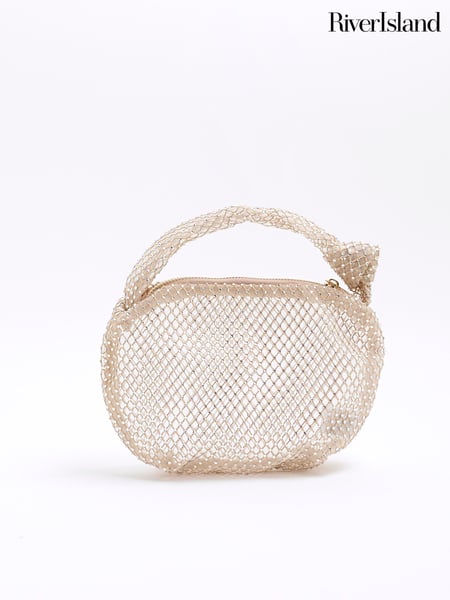 River Island Pink Diamante Scoop Bag (F98114) | € 34