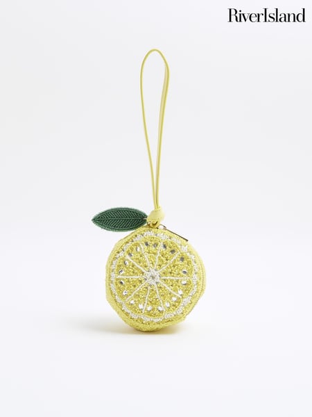River Island Yellow Beaded Lemon Bag (F98134) | € 59