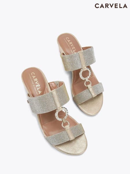 Carvela Comfort Arletta Mid Wedge Sandals (F98348) | € 186