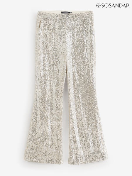 Sosandar Gold Sequin Trousers (F98942) | € 92