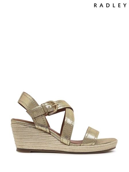 Radley Lavender Road Midi Brown Wedges (H11221) | € 201