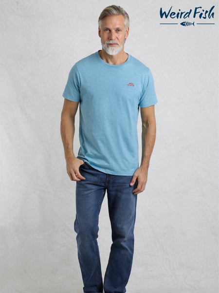 Weird Fish Blue Fished Branded 100% Cotton T-Shirt (H12868) | € 39