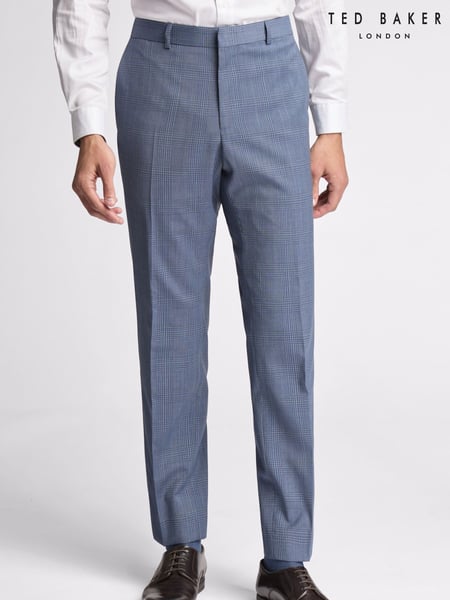 Ted Baker Tailoring Large Blue Blair Slim Trousers (H16679) | € 218