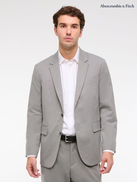 Abercrombie & Fitch Single Breasted Linen Blazer (H18722) | € 218