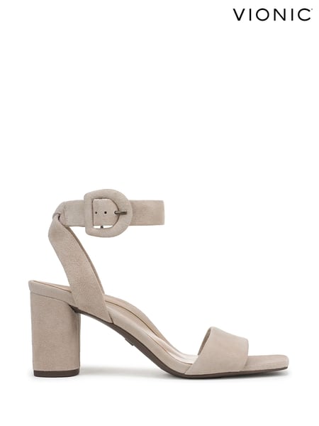 Vionic Cream Zinfandel Wide Fit Ankle Strap Sandals (H19070) | € 218