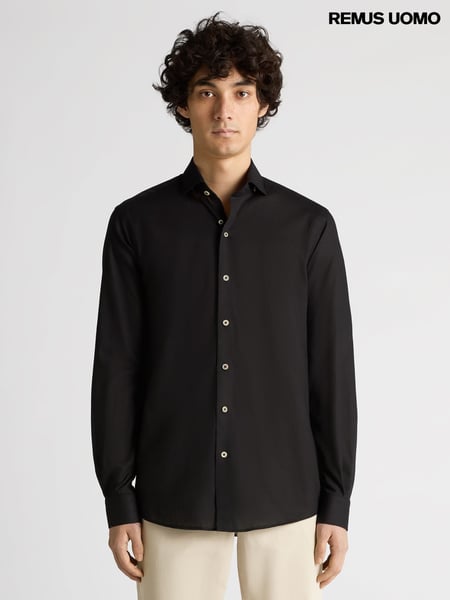 Remus Uomo Black Blend Shirt (H23171) | € 109