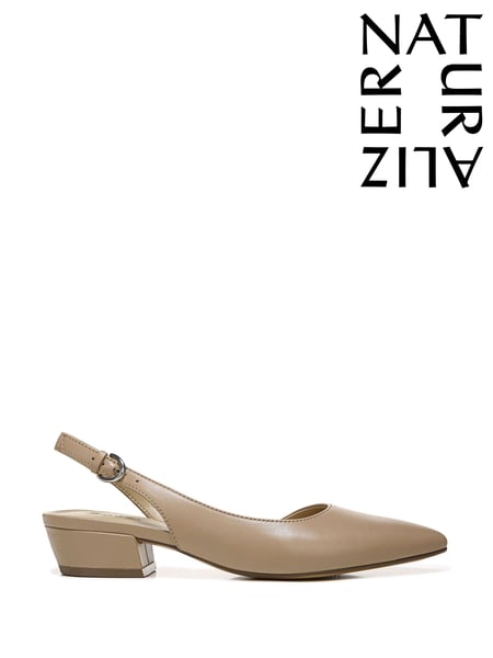 Naturalizer Wide Fit Banks Brown Slingback Shoes (H23359) | € 156