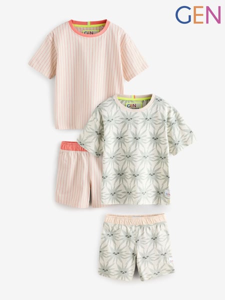 GEN Green 2 Pack Pyjama Shorts (H24812) | € 34