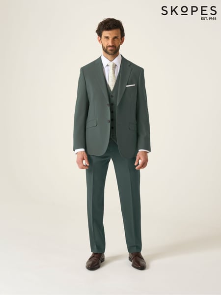 Skopes Green Tailored Tailored Fit Beckett Suit Jacket (H25318) | € 156