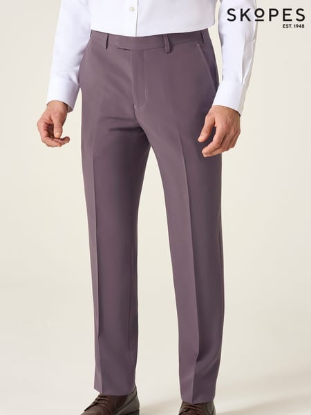 Skopes Purple Tailored Fit Beckett Suit Trousers (H25321) | € 76