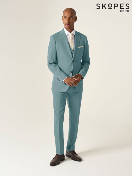 Skopes Green Slim Fit Beckett Suit Jacket (H25327) | € 156