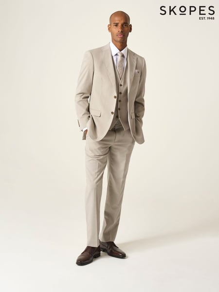 Skopes Natural Tailored Fit Caspian Stretch Look Suit Jacket (H25791) | € 156