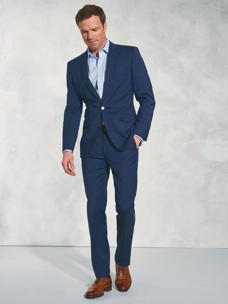 Brook Taverner Blue Cassino Slim Fit Jacket (H41033) | € 232