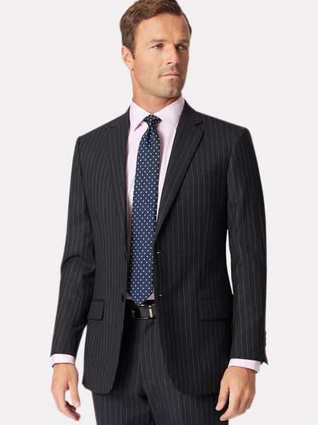 Brook Taverner Black Wool Suit Jacket (H41338) | € 310