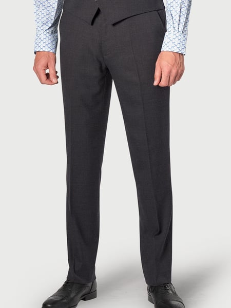Brook Taverner Black Wool Blend Suit Trousers (H41342) | € 156