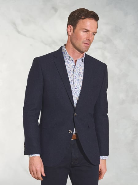 Brook Taverner Blue Wool SB2 Jacket (H41362) | € 279