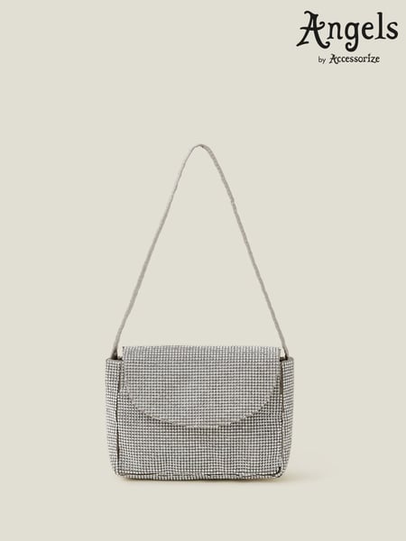 Angels By Accessorize Grey Girls Gem Sparkle Mini Bag (H44678) | € 28