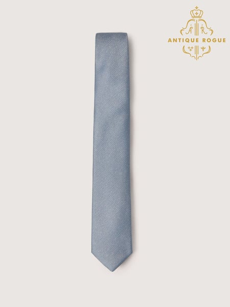Antique Rogue Blue Texture Tie (H47560) | € 31