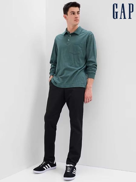 Gap Black Slim Fit Stretch Essential Chino Trousers (K12313) | € 62