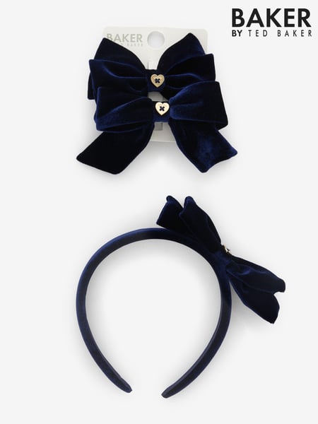 Baker by Ted Baker Girls Back to School Navy Three Piece Multipack (K72459) | € 28