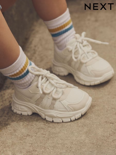 White Chunky Trainers (K72625) | € 31 - € 34