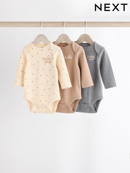 Neutral Milk Club Baby Bodysuits 3 Pack (K79978) | € 17 - € 20