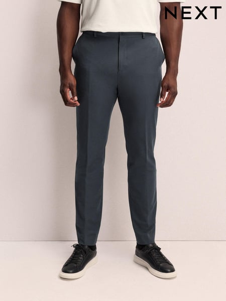 Grey Muscle Fit Motionflex Tech Suit Trousers (K86549) | € 33