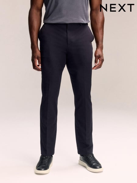 Black Muscle Fit Motionflex Tech Suit Trousers (K86556) | € 13