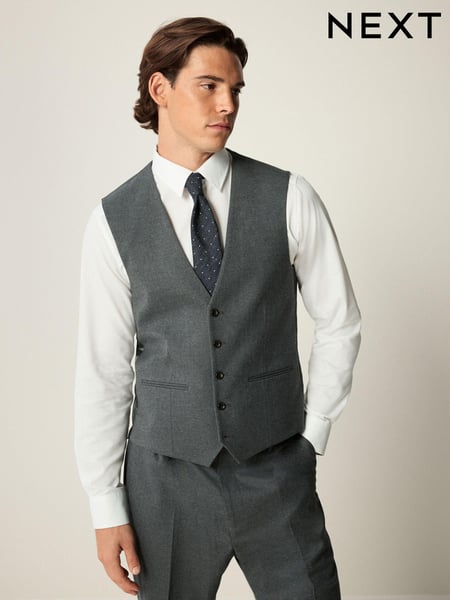Grey Flannel Suit Waistcoat (K86864) | € 67