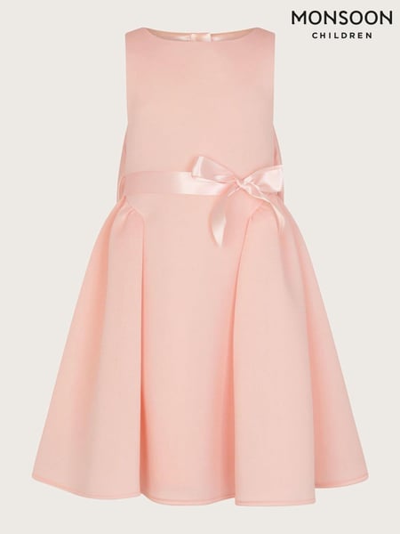 Monsoon Pink Holly Scuba Bridesmaid Dress (K92361) | € 78 - € 94