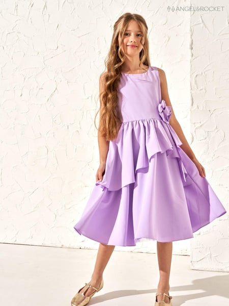 Angel & Rocket Purple Lourdes Corsage Waist Dress (M05915) | € 43 - € 48