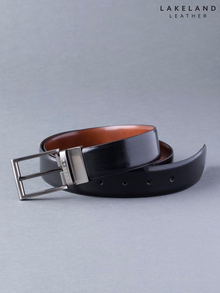 Lakeland Leather Tan/Black Caldew Double Sided Belt (M44202) | € 55