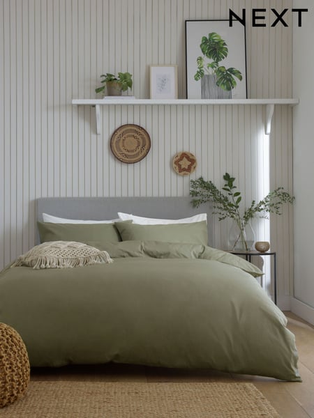 Cotton Rich Duvet Cover and Pillowcase Set (M49881) | 27 € - 68 €