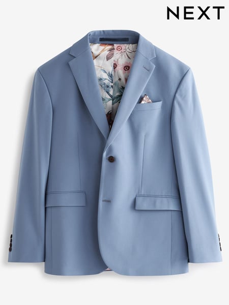 Light Blue Skinny Fit Motion Flex Stretch Suit (M62935) | € 31