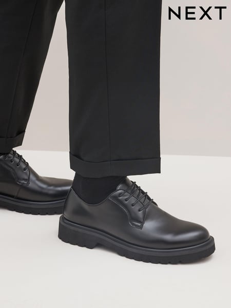 Black EDIT Chunky Derby Shoes (M90595) | € 13