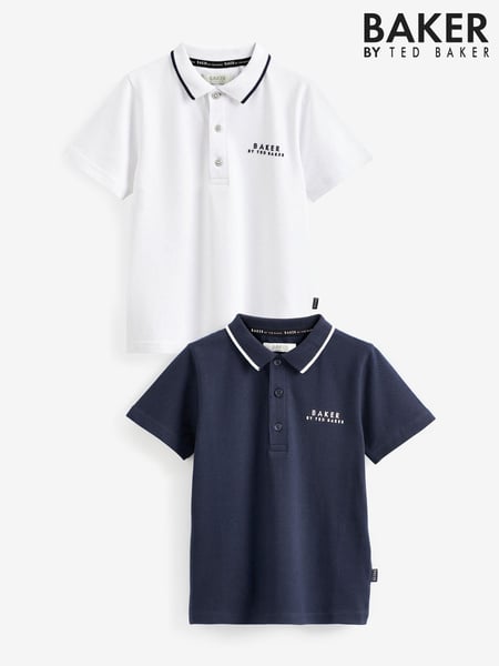 Baker by Ted Baker Polo Shirts 2 Pack (N00044) | € 44 - € 53